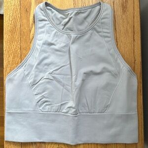 lululemon athletica longline sports bra | size 8 | lilac